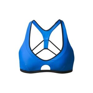 Lululemon Surf To Sand Sport Top II Blue / Black Women's Bikini Top Swim